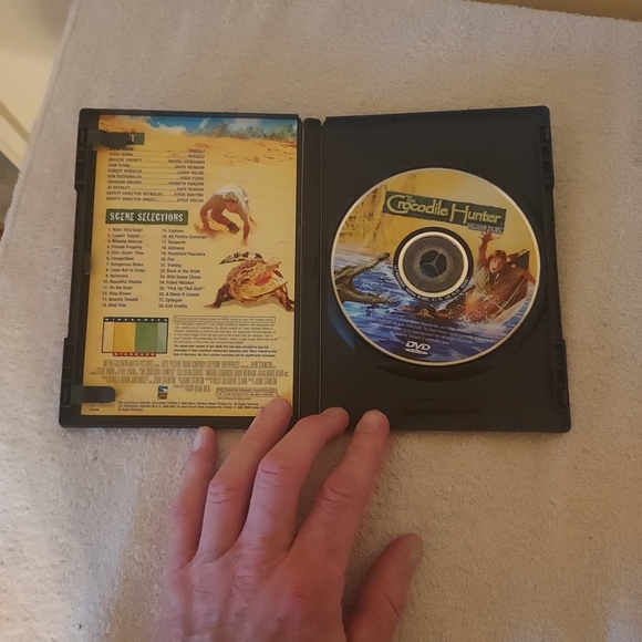 The Crocodile Hunter: Collision Course (DVD, 2002) Pre-Owned Tested Working - Picture 4 of 4